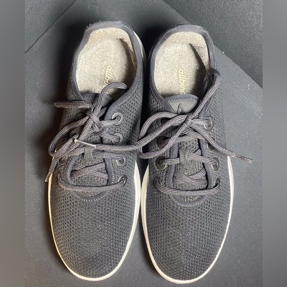 Allbirds Tree Runners Everyday Sneaker Black Casual Knit W10 - Picture 5 of 8